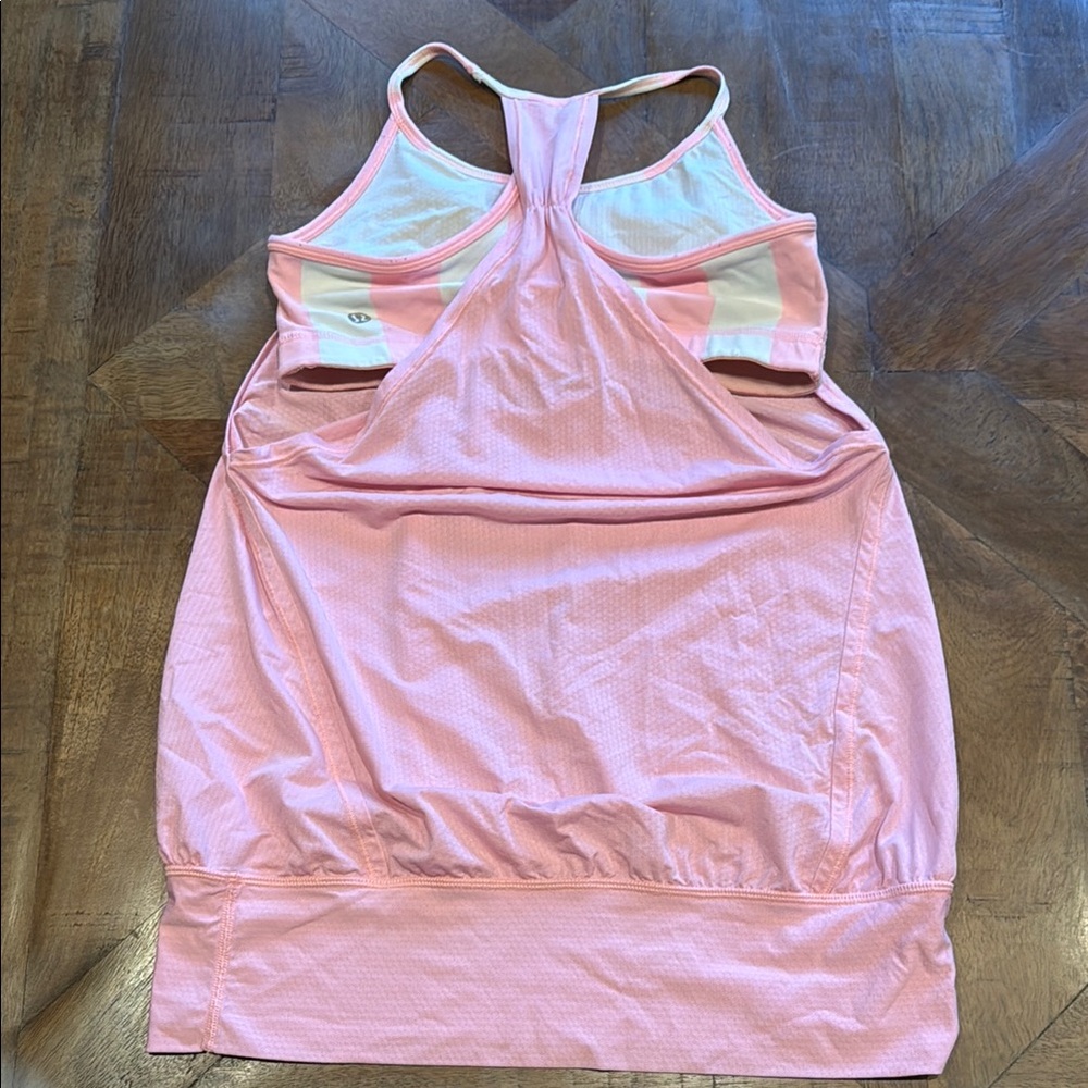 Lululemon Athletica Pink Tank Top